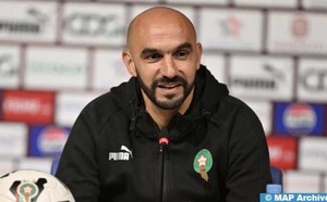 Walid Regragui: On espère donner une belle image du Maroc et gagner le titre