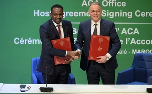 Signature de l'accord de siège pour l'installation au Maroc de l'Association des clubs africains