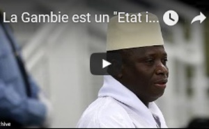 La Gambie est un "Etat islamique " proclame son président