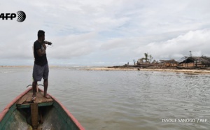 Un village ivoirien historique victime de la montée des eaux