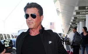 Scandales de stars à l'aéroport : Sylvester Stallone, mars 2007
