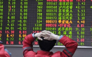 Les Bourses chinoises chutent au plus bas depuis septembre dernier