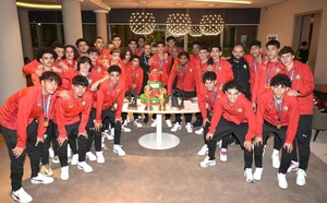 La FRMF organise une réception en l'honneur des Lionceaux de l’Atlas