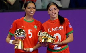 CAN féminine de futsal: Jasmine Demraoui meilleure joueuse et Doha El Madani meilleure buteuse