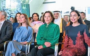 SAR la Princesse Lalla Hasnaa inaugure à Bakou l'exposition numérique "Le Tapis de Rabat, tout un art"