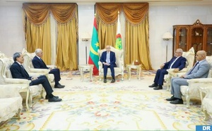 Le Président mauritanien reçoit le président de la Chambre des représentants