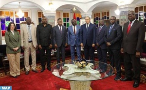 Une délégation économique centrafricaine prospecte les opportunités d'investissement à Laâyoune-Sakia El Hamra Une délégation économique centrafricaine prospecte les opportunités d'investissement à Laâyoune-Sakia El Hamra