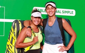 GP SAR la Princesse Lalla Meryem de tennis : Les Marocaines El Aouni/El Jardi se hissent en quart