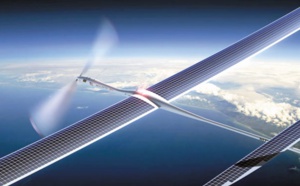 Google teste un réseau 5G relayé par des drones solaires
