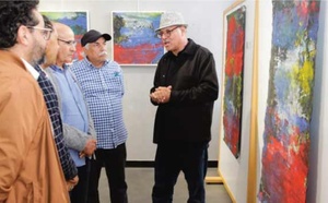 Brahim El Haissan expose «Le Désert a une trace…» à Tanger