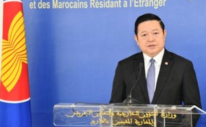 Kao Kim Hourn salue le leadership de SM le Roi Mohammed VI pour la promotion du développement socio-économique du Royaume