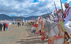 6ème édition estivale du festival international "Ajdir Izourane" à Khénifra