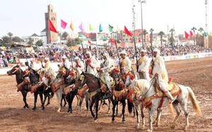 Clap de fin des festivités du Moussem Moulay Abdallah Amghar Clap de fin des festivités du Moussem Moulay Abdallah Amghar