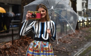 A Milan plus qu'ailleurs, les défilés de mode sont aussi dans la rue