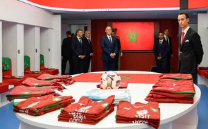 SAR le Prince Héritier Moulay El Hassan inaugure à Rabat le stade "Prince Moulay Abdellah" après sa reconstruction