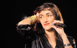 Hindi Zahra en concert à Jazzablanca