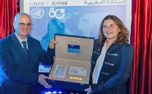 Le Groupe Barid Al-Maghrib émet un timbre commémoratif à l'occasion du 80e anniversaire des Nations Unies