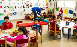 Les enfants du préscolaire en milieu rural associés aux festivités de la Marche Verte