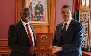 M. Abdennabaoui s'entretient à Rabat avec le directeur des poursuites publiques de la République du Kenya