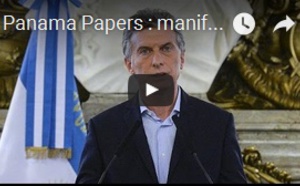 Panama Papers : manifestation à Buenos Aires contre le président argentin