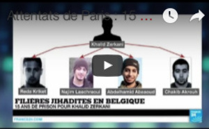 Attentats de Paris : 15 ans de prison pour le recruteur Khalid Zerkani, "le papa Noël du jihad"