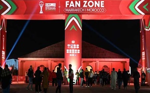 Engouement populaire autour des fan-zones déployées par l’ONMT