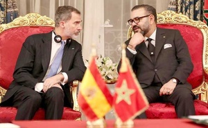 Message de condoléances et de compassion de SM le Roi aux Souverains d'Espagne suite à l'accident ferroviaire d'Adamuz