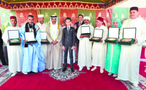 Remise de signes distinctifs à huit producteurs