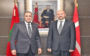 Abdellatif Hammouchi s'entretient à Rabat avec le directeur de la police, chef de l’unité nationale chargée de la lutte contre le crime organisé au Danemark