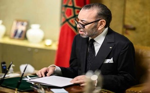 Sa Majesté le Roi préside une réunion de travail, consacrée au nouveau complexe portuaire et industriel de Nador West Med