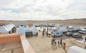 Plus de 1.300 bénéficiaires d'une caravane médicale multidisciplinaire à Ouarzazate