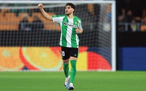 Buteur, Ezzalzouli envoie le Betis en huitièmes de Ligue Europa