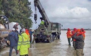 Les services du ministère de l’Intérieur entament la mise en œuvre des mesures visant à garantir un retour sûr et progressif des populations des zones sinistrées