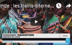Inde : les trains-citernes, lueur d'espoir face la sécheresse