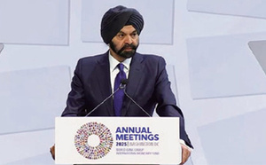 Ajay Banga : Les jeunes, privés de perspectives, empruntent la moindre issue accessible