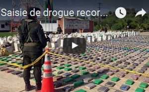 Saisie de drogue record en Colombie