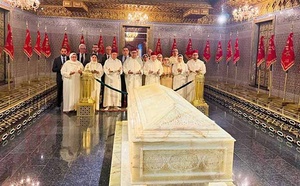 Une délégation du BP de l’USFP s’est recueillie sur la tombe de Feu SM Mohammed V
