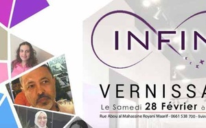 Vernissage de l'exposition collective "Infini"