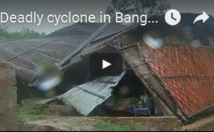 Cyclone mortel au Bangladesh