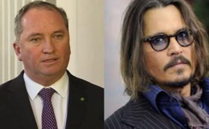 Johnny Depp et un ministre australien n'ont pas enterré la hache de guerre