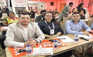 Participation de la Chabiba ittihadia au Congrès international de la jeunesse socialiste à Istanbul