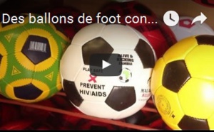 Des ballons de foot contre le sida et l'exclusion des handicapés