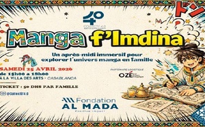 La 4ème édition de "Maroc, Terre de Cultures" célèbre le manga japonais avec "Manga F’lmdina"