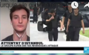  Le groupe terroriste kurde TAK revendique l'attentat d'Istanbul