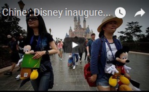 Chine : Disney inaugure un nouveau parc d'attraction à Shanghai
