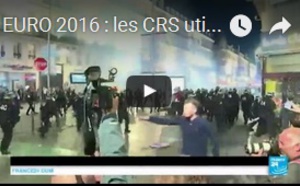 EURO 2016 : les CRS utilisent des gaz lacrymogènes et chargent des supporters anglais à Lille