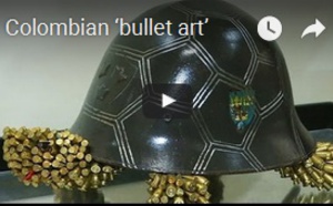 Exposition "Art de la balle" en Colombie