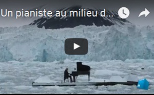 Un pianiste au milieu de la banquise pour sauver l'Arctique - GREENPEACE