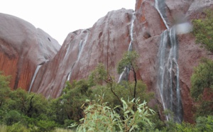 Les destinations les plus spectaculaires du monde : Les cascades d'Uluru - Australie
