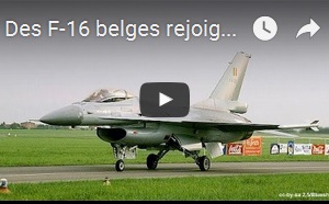 Des F-16 belges rejoignent la coalition anti-Etat islamique